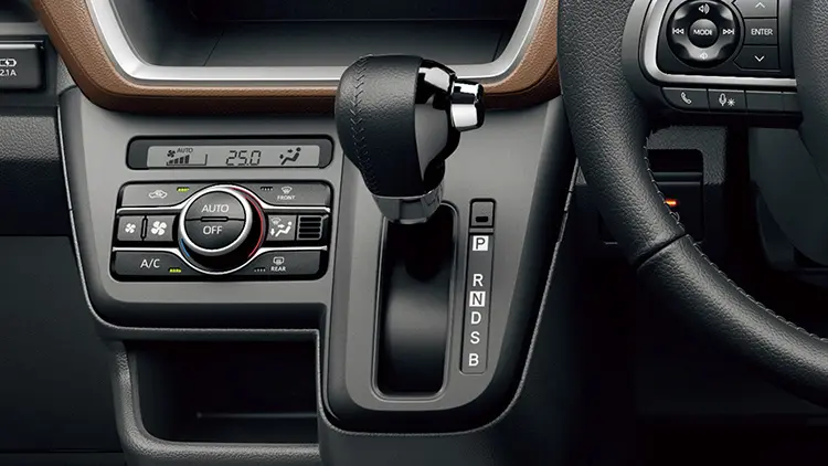 ステラ ZS 本革巻シフトレバー(メッキボタン・メッキ加飾付)