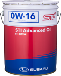 SUBARU STI Advanced Oil 0W-16