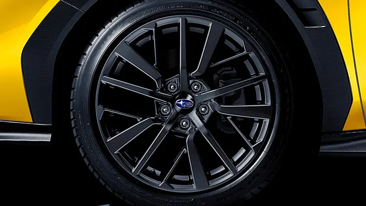 WRX S4 STI Sport R-Black Limited Ⅱ 18インチアルミホイール(マットブラック塗装)