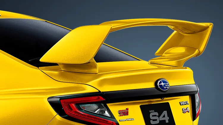 WRX S4 STI Sport R-Black Limited Ⅱ 大型リヤスポイラー