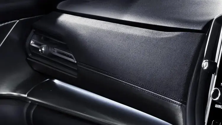 WRX S4 STI Sport R-Black Limited Ⅱ インパネミッドトリム スエード調(ブラックステッチ)